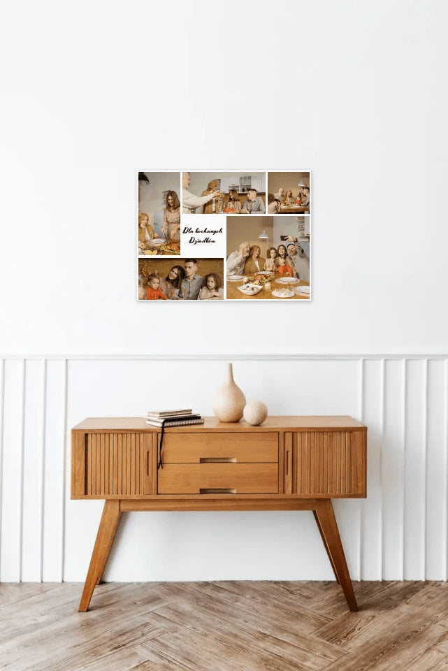 Obraz na płótnie dla Dziadków Kolaż