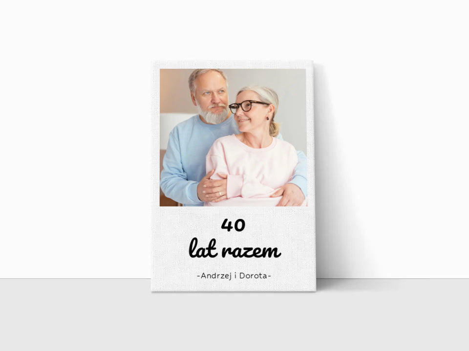 Obraz na płótnie ze zdjęciem Rocznica