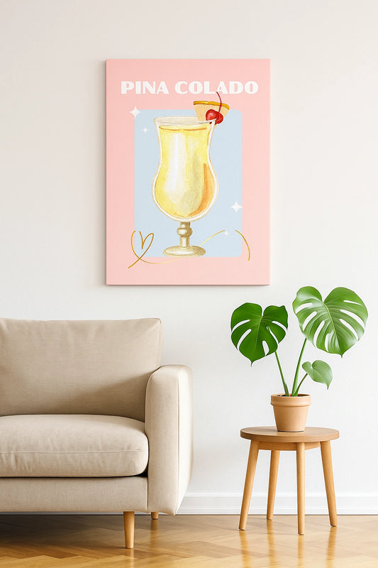 Obraz na płótnie lub w ramie – Piña Colada