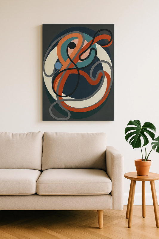 Obraz na płótnie lub w ramie - Krąg Energii