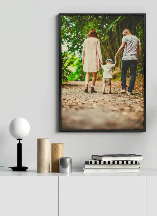 Obraz w ramie z własnym zdjęciem