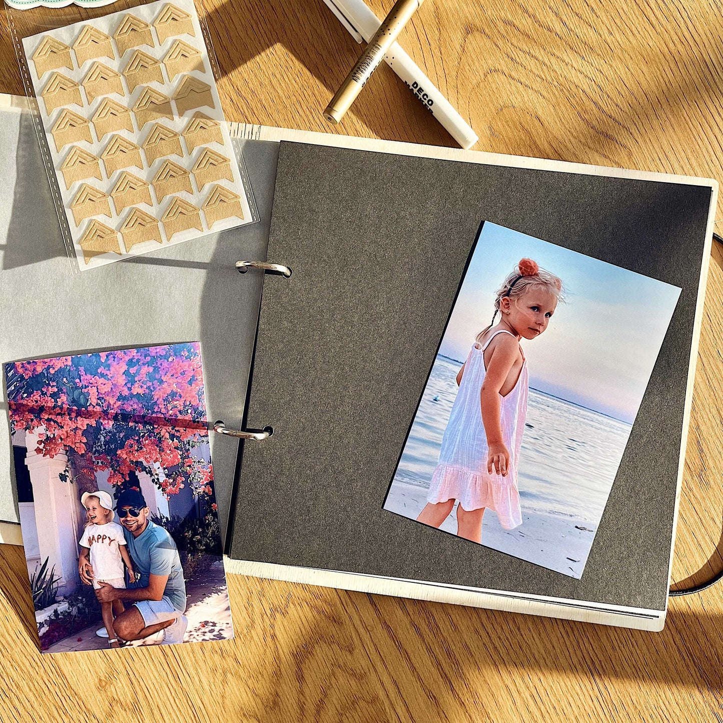 Personalisierbares Holz-Kinderalbum