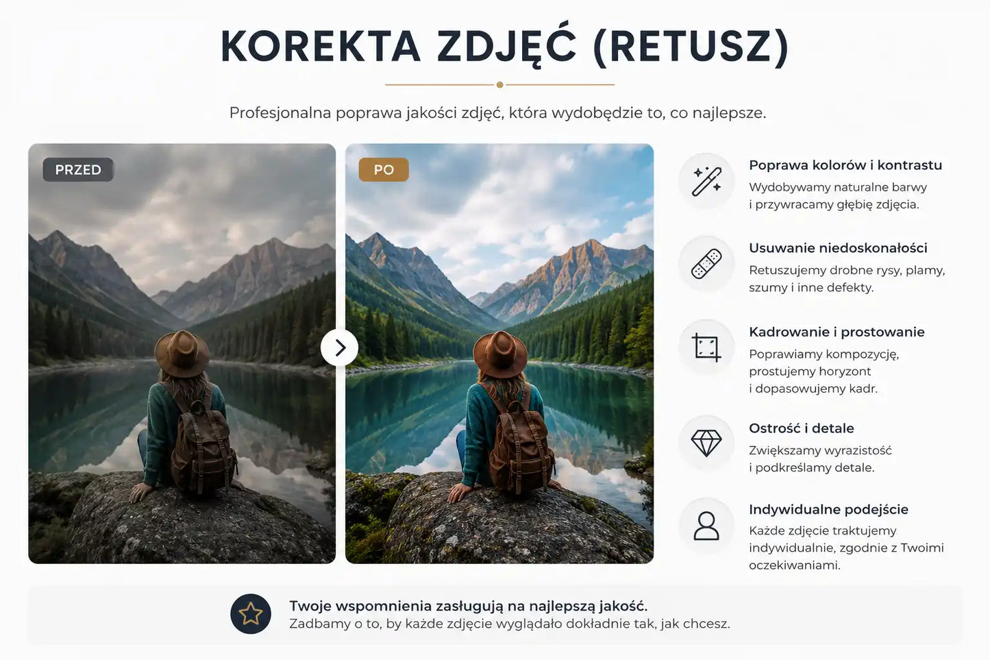 Korekta zdjęcia? (Retusz)