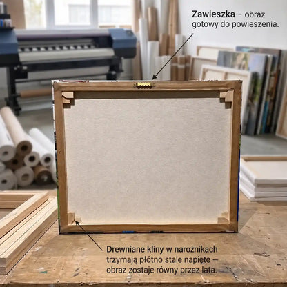 Obraz na płótnie Kolaż Wspomnień Kwadrat