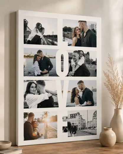 Obraz ze zdjęcia na płótnie Kolaż LOVE