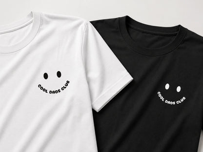 Koszulka na Dzień Taty Cool Dads Club Uśmiech