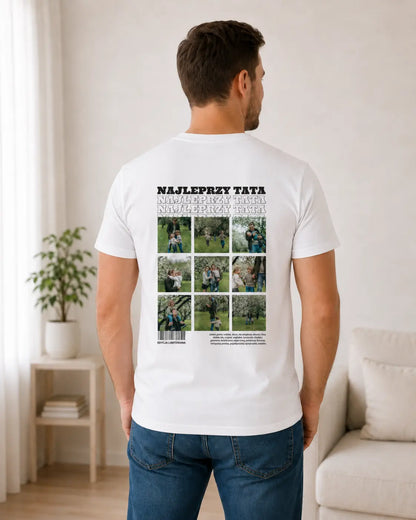 Personalizowana Koszulka na Dzień Taty Najlepszy Tata