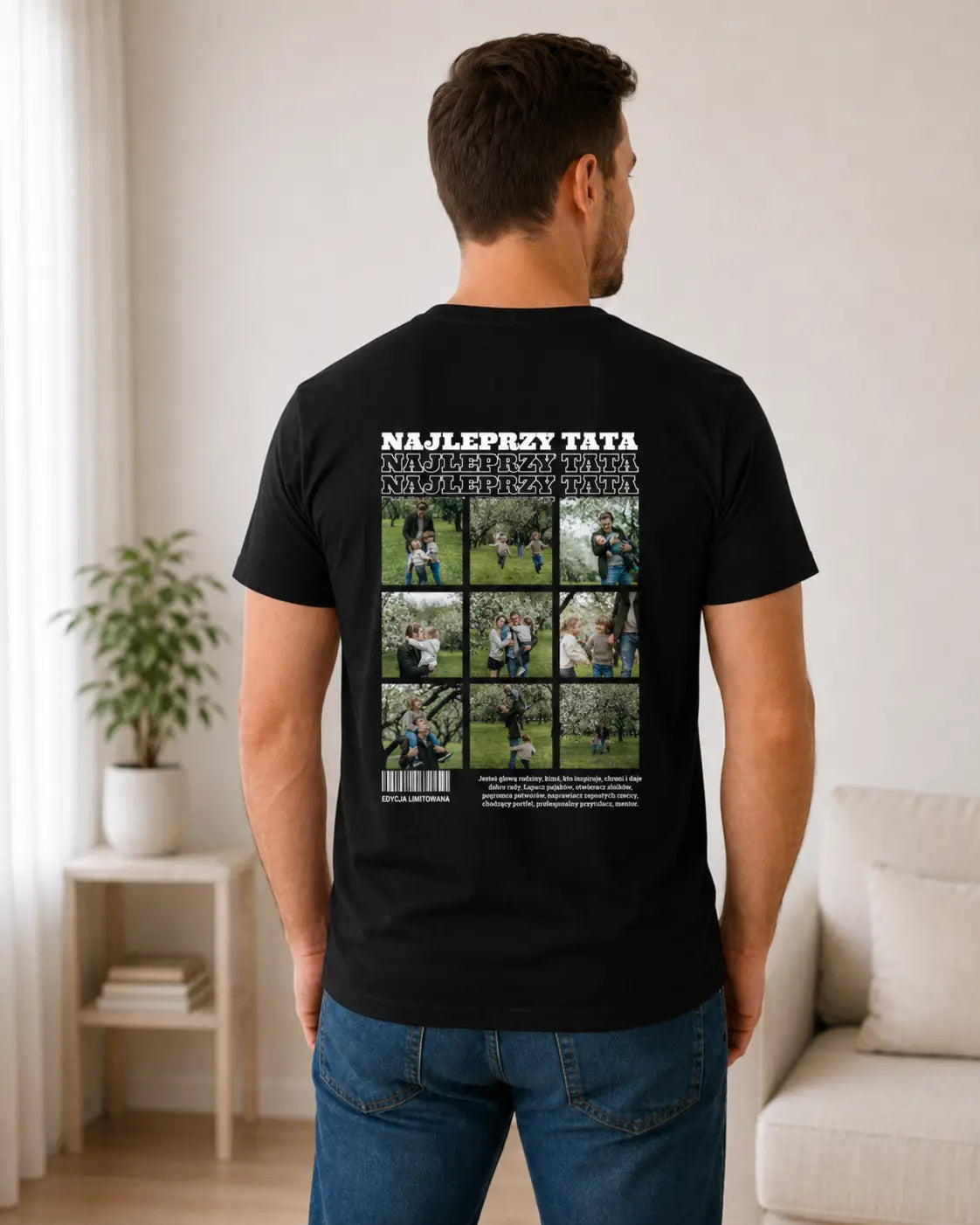 Personalizowana Koszulka na Dzień Taty Najlepszy Tata