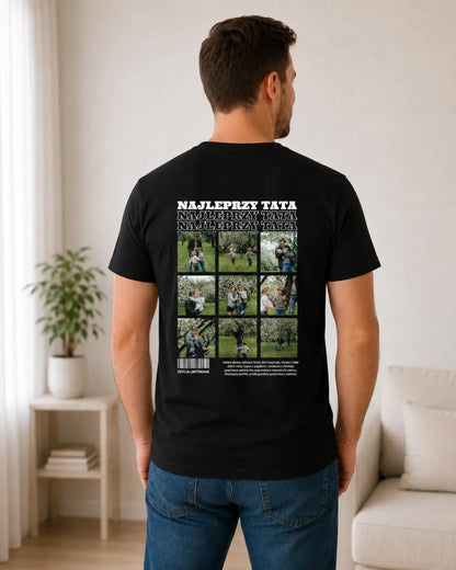 Personalizowana Koszulka na Dzień Taty Najlepszy Tata