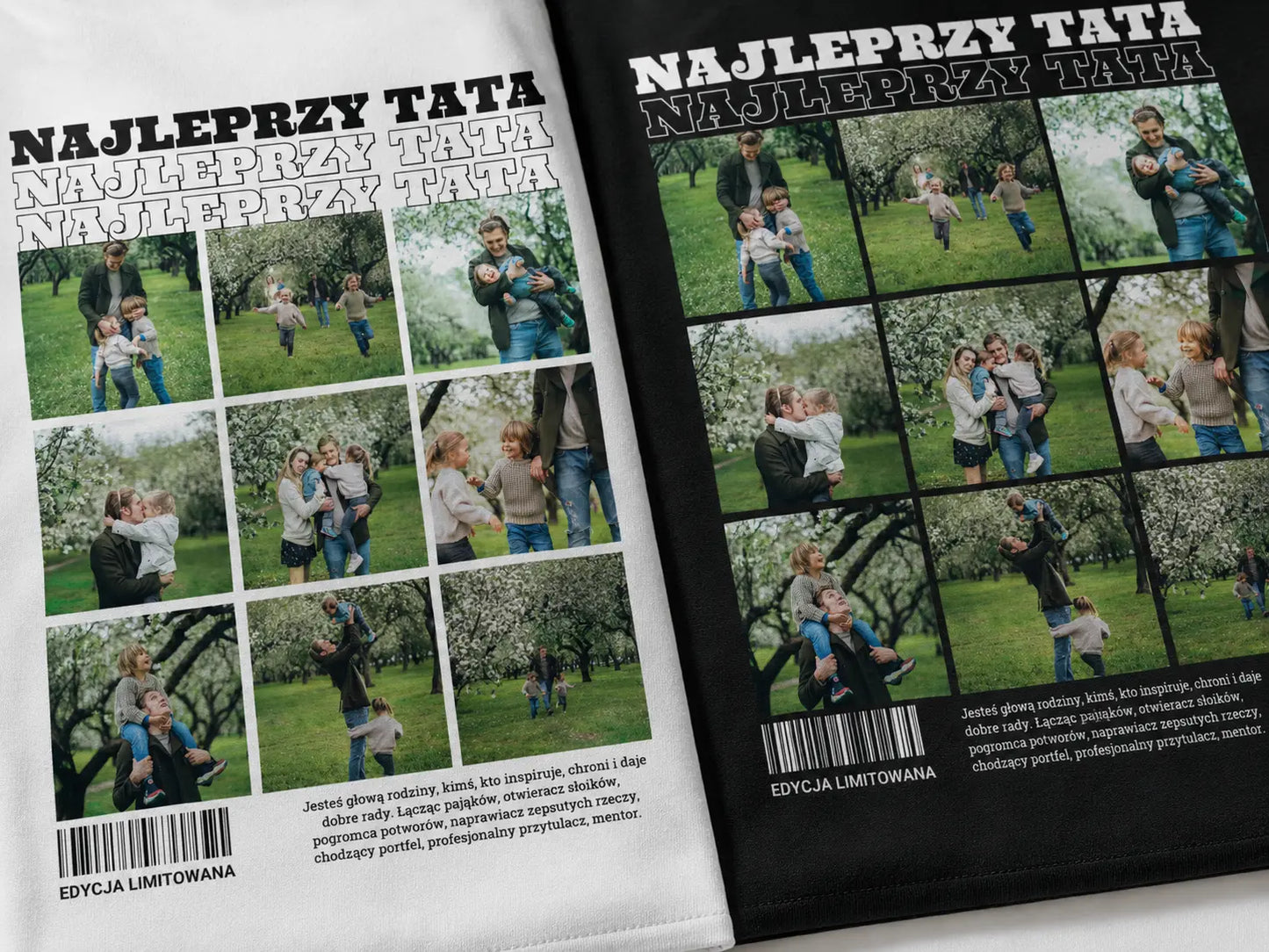 Personalizowana Koszulka na Dzień Taty Najlepszy Tata