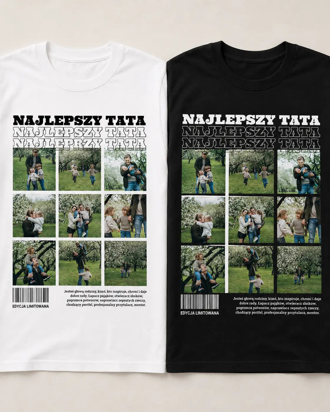 Personalizowana Koszulka na Dzień Taty Najlepszy Tata