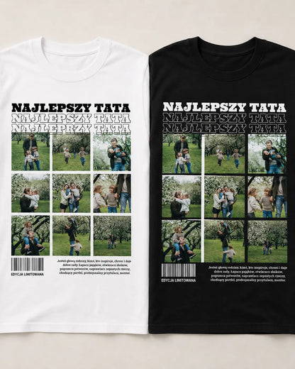 Personalizowana Koszulka na Dzień Taty Najlepszy Tata