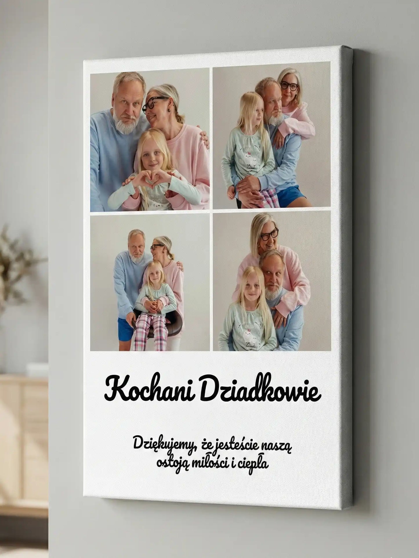 Obraz na płótnie dla Dziadków