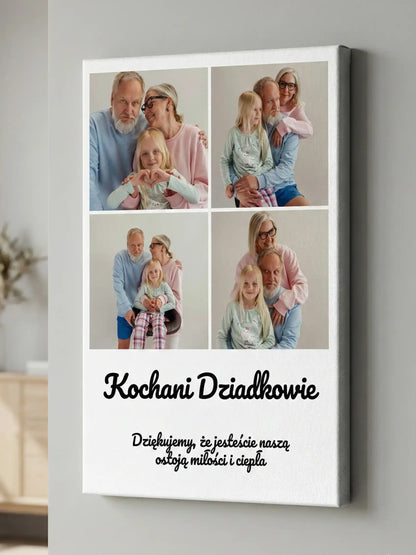 Obraz na płótnie dla Dziadków