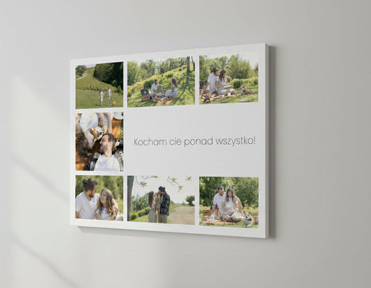 Obraz ze zdjęcia na płótnie Kolaż Walentynkowy 3.0