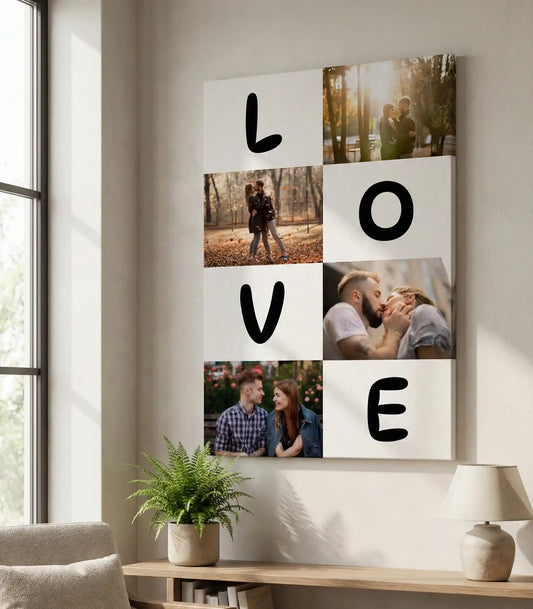 Obraz na płótnie LOVE Obraz walentynkowy