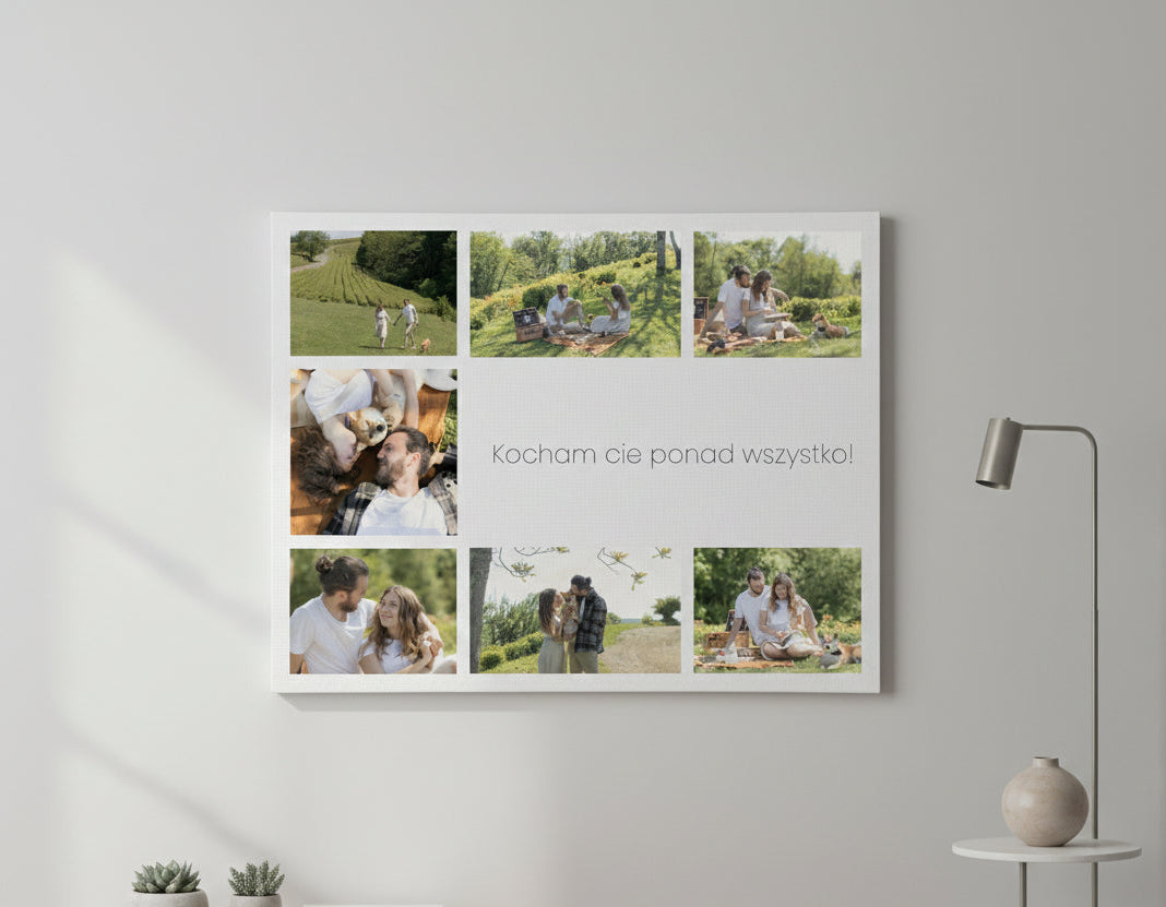 Obraz ze zdjęcia na płótnie Kolaż Walentynkowy 3.0