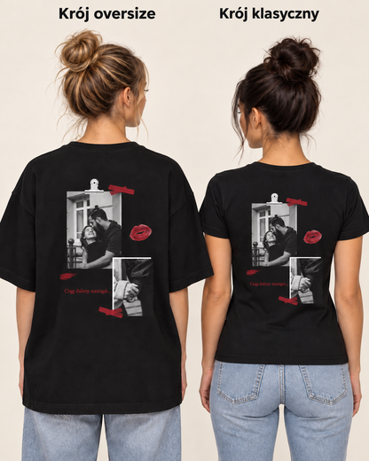 Personalizowana koszulka „Ciąg dalszy nastąpi…” ze zdjęciami