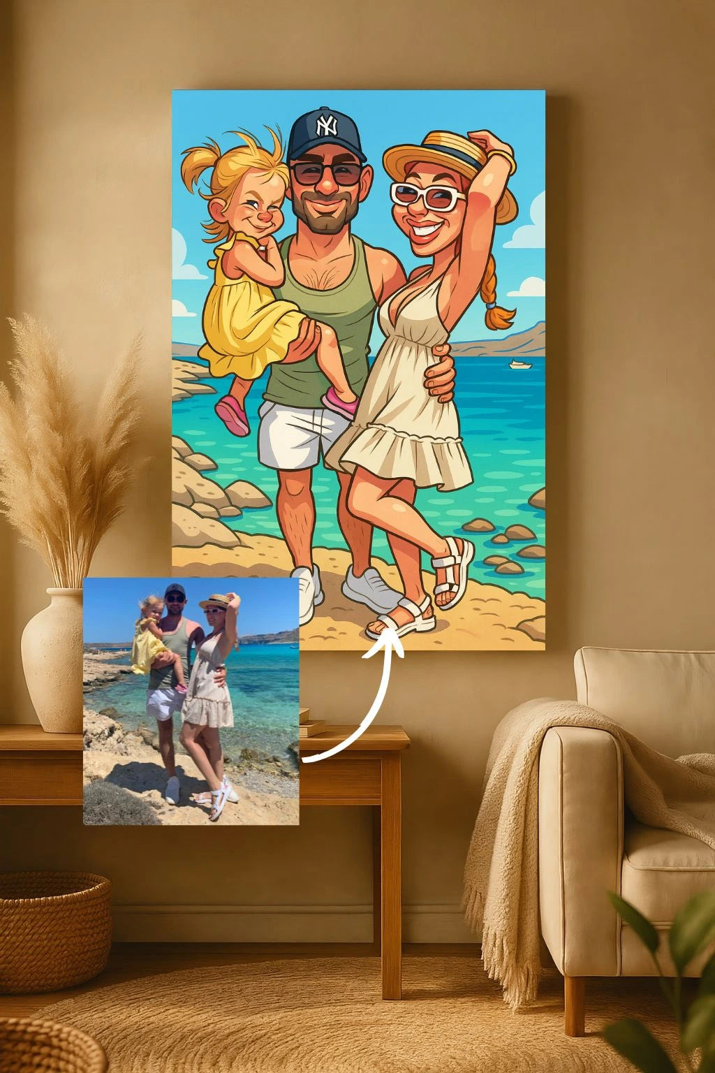 Bild auf Leinwand mit Foto