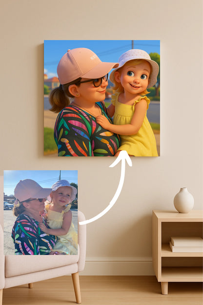 Bild auf Leinwand mit Foto