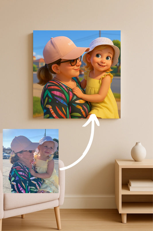 Bild auf Leinwand mit Foto