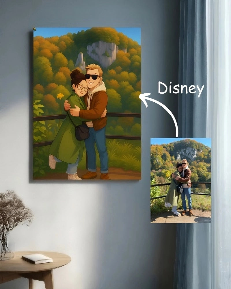 Bild auf Leinwand mit Foto